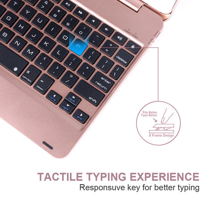 iPad Air 1/2, iPad 9.7 2017/2018 Slim Wireless Bluetooth Keyboard Case