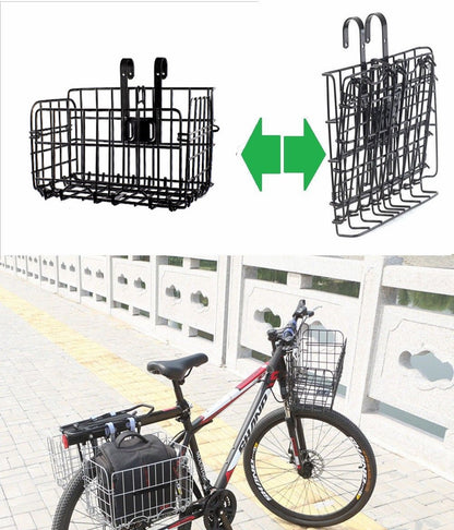 Foldable Bicycle Front Bike Basket