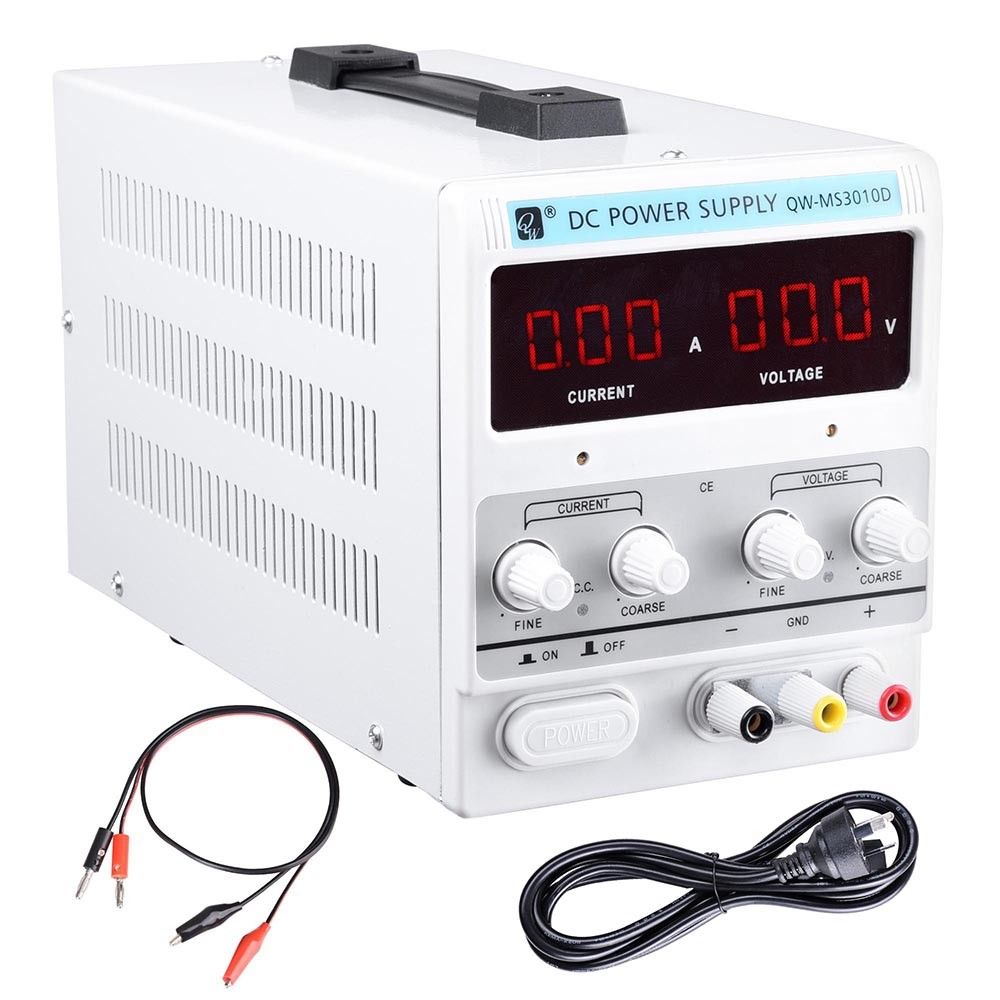 30V 10A DC Power Supply Precision Variable Digital Adjustable Lab Grade