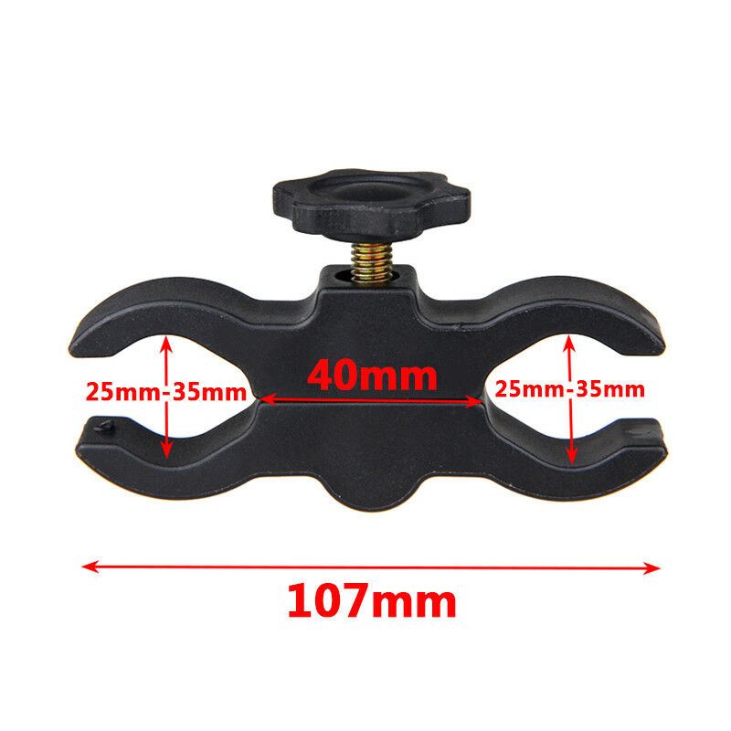 Tactical White Flashlight Hunting Torch Light Camping Lamp Scope Mount