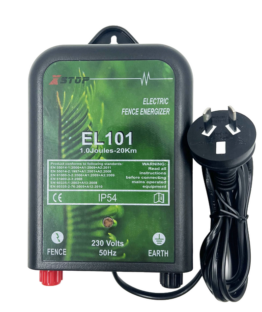 XSTOP EL101 20km Electric Fence Energiser 240V - salelink.co.nz