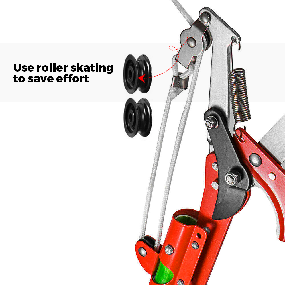8M Detachable Pole Pruning Saw Tree Trimmer Shearing