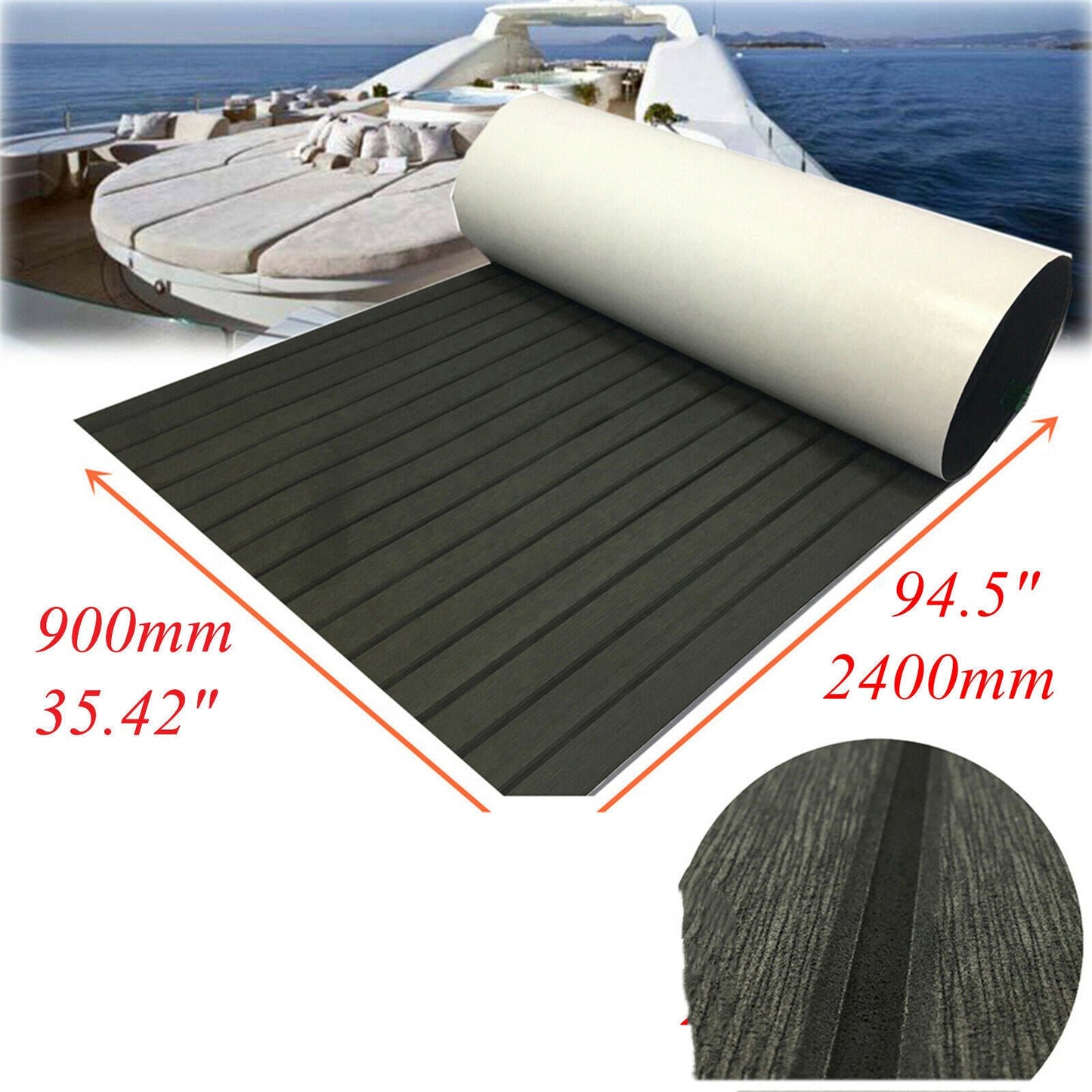 EVA Foam Teak Sheet Boat Decking Faux Marine Floor Board - salelink.co.nz