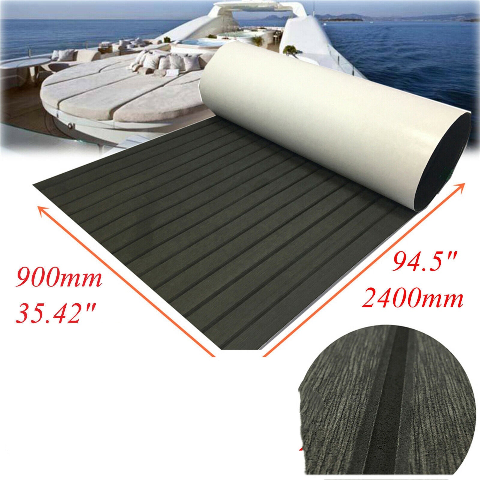 EVA Foam Teak Sheet Boat Decking Faux Marine Floor Board - salelink.co.nz