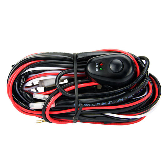12V LED Light Bar Wiring Harness Loom - salelink.co.nz