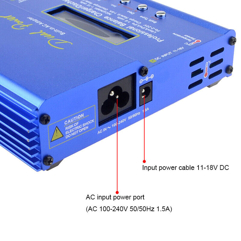 iMax B6AC 80W RC Lipo NiMh Digital Battery Balance Charger