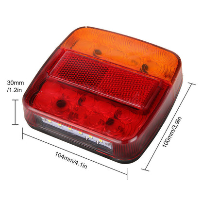 12V LED Tail Lights Trailer Light
