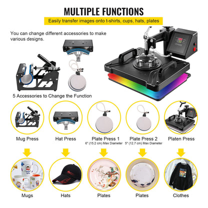 Heat Press Transfer Machine