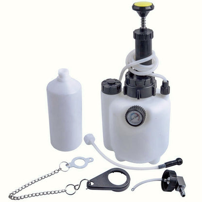 3L Manual Pressure Brake Clutch Bleeding System Tool Fluid Bleeder Kit hand pump - salelink.co.nz
