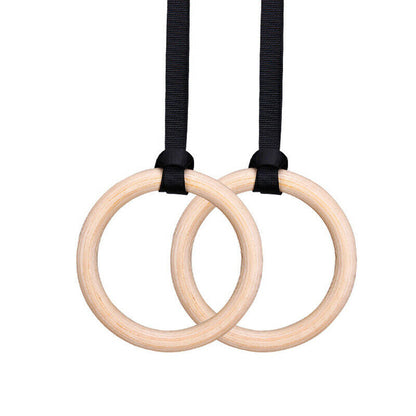 32mm Wooden Gymnastic Rings Gym Rings
