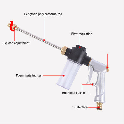 High Pressure Car Wash Foam Gun Washer Cleaner Lance Cannon Sprayer Bottle Kits - salelink.co.nz