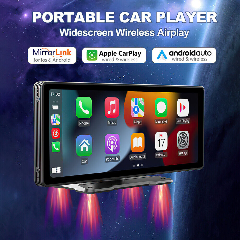 Apple Carplay Android Car Stereo Bluetooth Player - salelink.co.nz