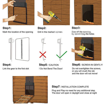 Automatic Chicken Coop Door Opener - salelink.co.nz