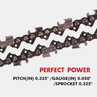 X-BULL 62cc Petrol Chainsaw 20"Bar E-Start Pruning Red Chain Saw 2 Stroke