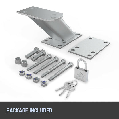 Spare Wheel Carrier Bracket Tyre Holder For Trailer Caravan Boat