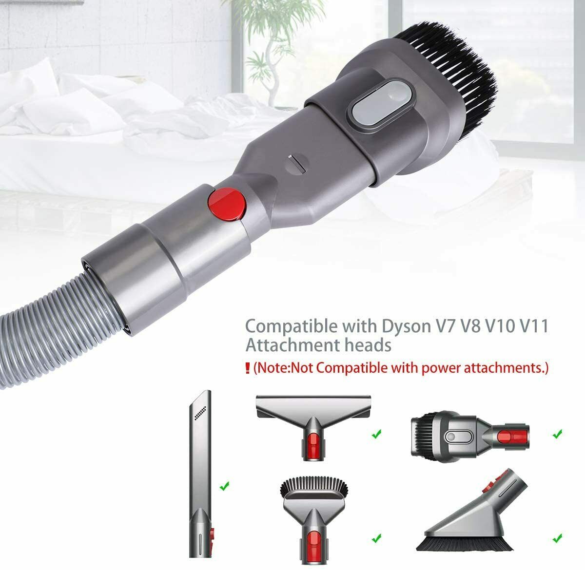 Dyson Extension Hose Attachment Tube For V7 V8 V10 V11 V12 V15