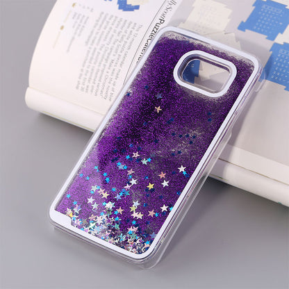 Samsung S7 Gilter Liquid Case Cover Quicksand