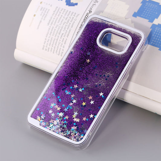 Samsung S7 Gilter Liquid Case Cover Quicksand