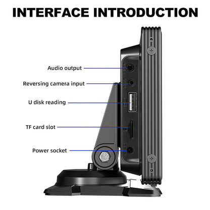 Apple Carplay Android Car Stereo Bluetooth Player - salelink.co.nz