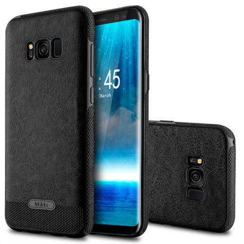 Samsung S8 Plus Luxury Thin TPU PU Leather Skin Case Cover - salelink.co.nz