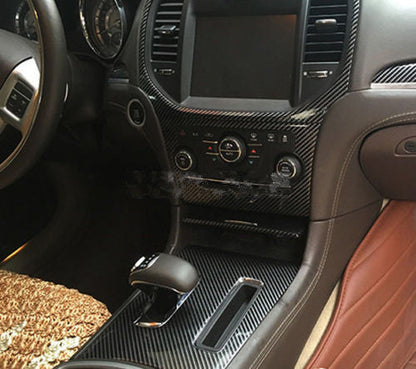 5D 1.51M x 50cm Gloss Black Carbon Fibre Fiber Vinyl Car Wrap Air Release Film