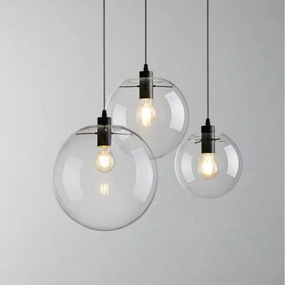 20cm Glass Pendant Light