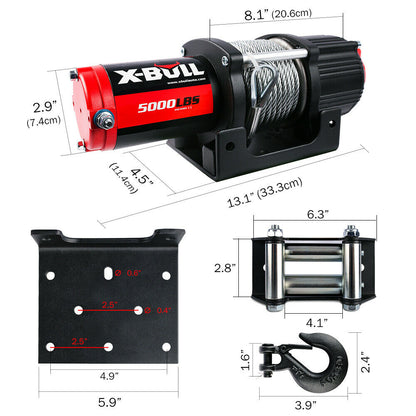 X-BULL Electric Winch 5000LBs
