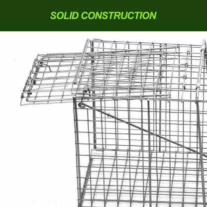 94 x 34 x 37cm Animal Trap Live Catch Possum Fox Rat