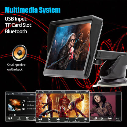 7" Apple Carplay Car Stereo Radio Bluetooth Camera