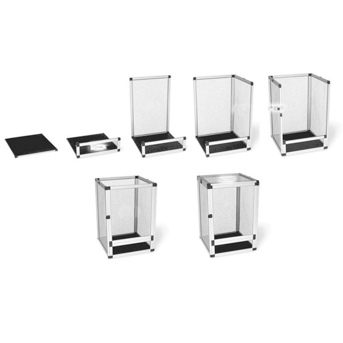 32*32*46cm Aluminum Alloy Reptile Enclosure