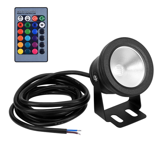 12V 10W RGB Underwater Light - salelink.co.nz