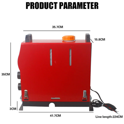 12V 5KW Diesel Air Heater