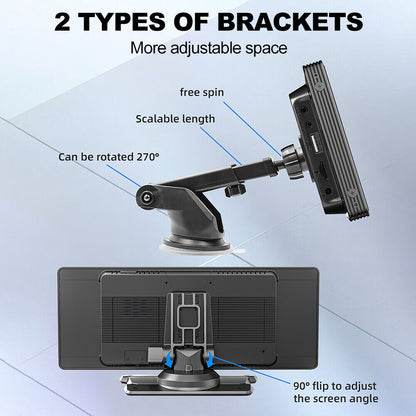 Apple Carplay Android Car Stereo Bluetooth Player - salelink.co.nz