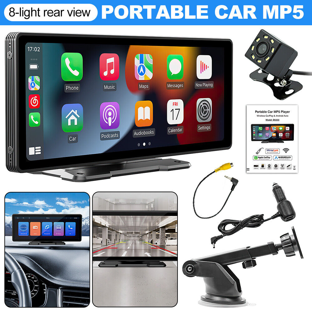 Apple Carplay Android Car Stereo Bluetooth Player - salelink.co.nz