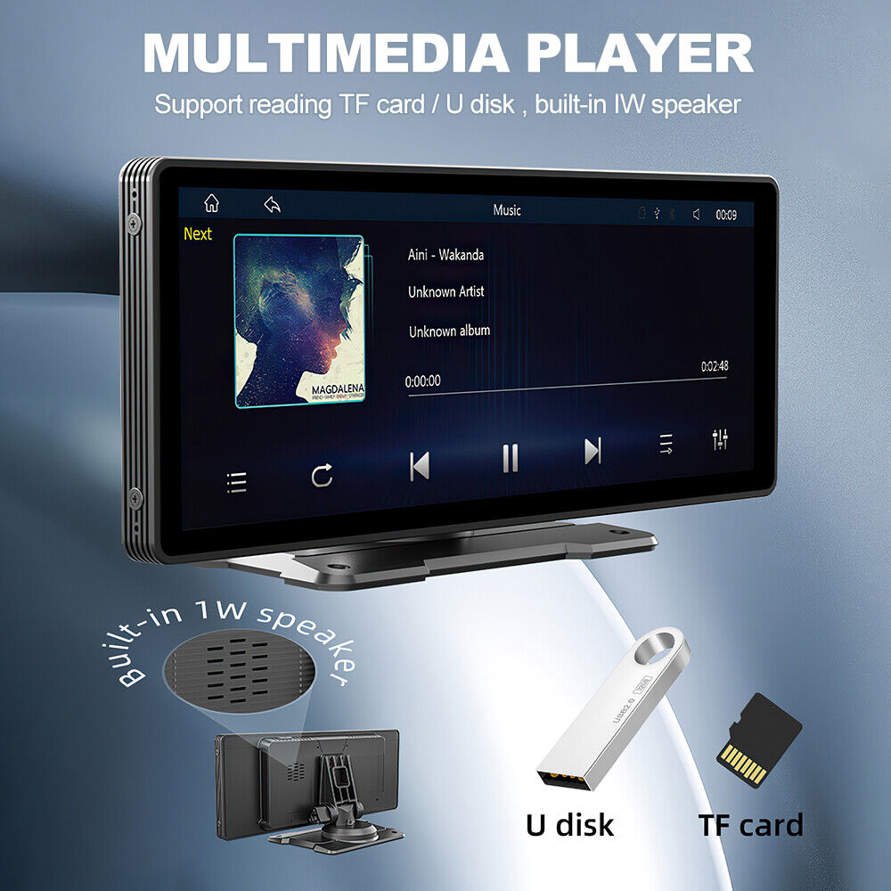 Apple Carplay Android Car Stereo Bluetooth Player - salelink.co.nz