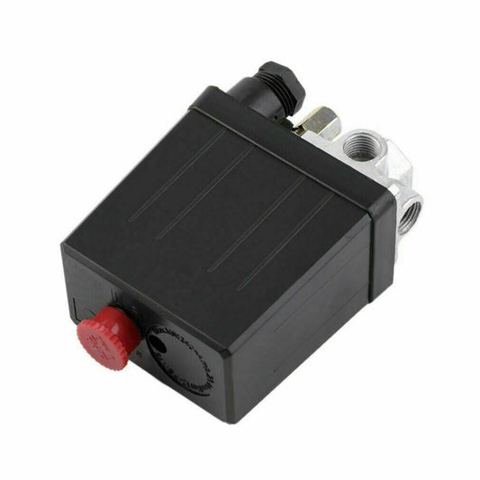 Air Compressor Switch 90PSI-120PSI Control Valve Heavy Duty Pressure