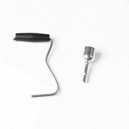 20x Camping Tent Pegs Heavy Duty Screw Steel In Ground Camping Outdoor Stakes