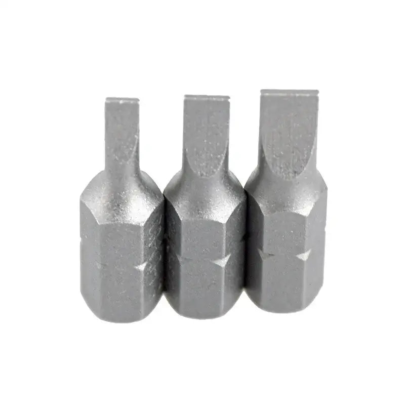 Slotted Bit Set S2 Steel Slotted Screwdriver Bits Set – 1/4