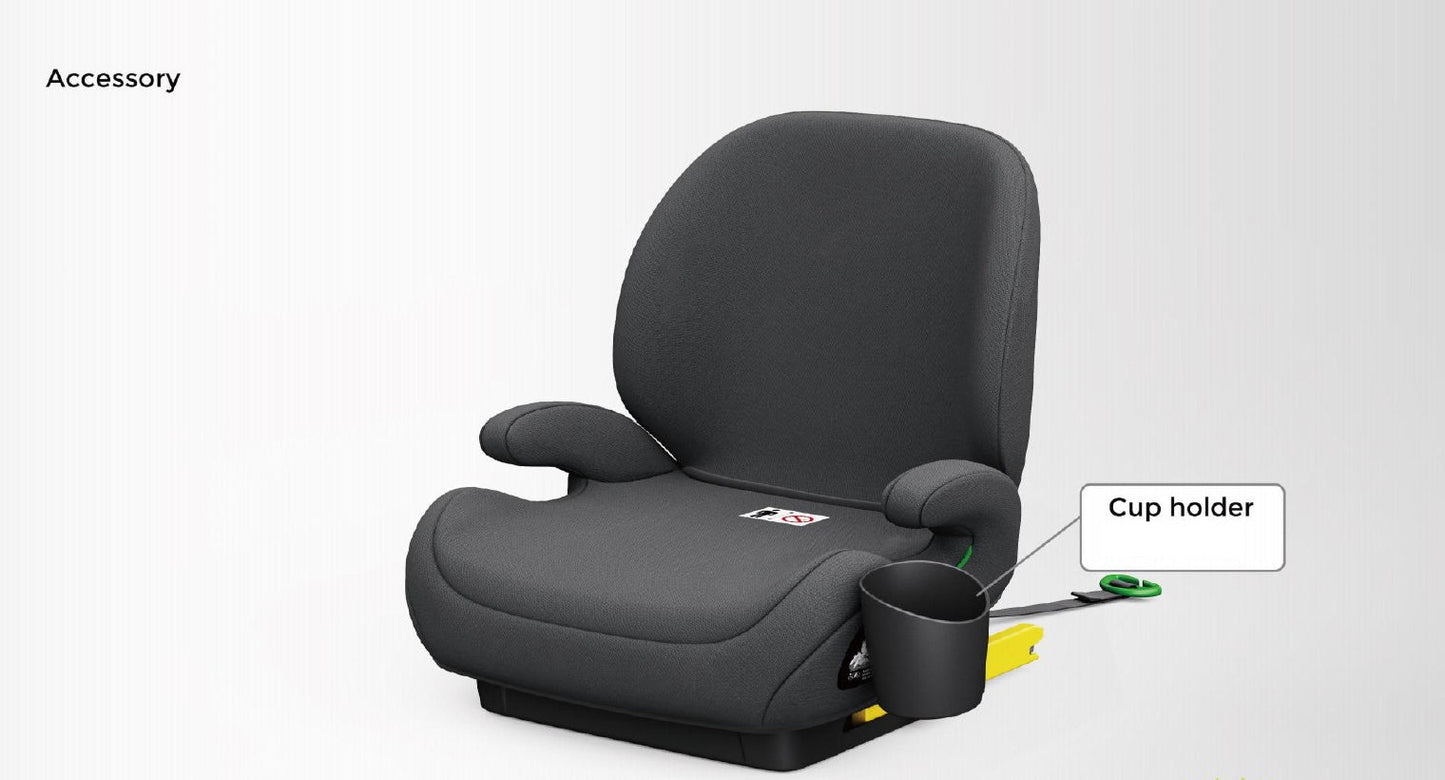 Pre-order Baby Brightness CloudLift Pro Half Booster Seat with ISOFIX and Backrest - Black - image 14