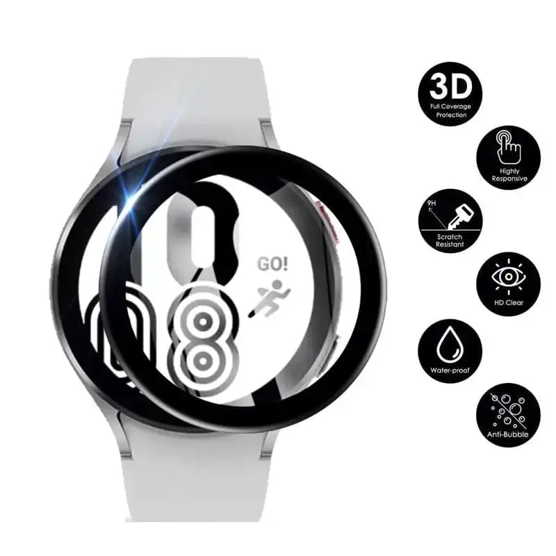 Samsung Galaxy Watch 4 (44mm) - Screen Protectors (Pack of 5)