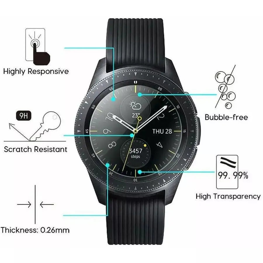 Samsung Galaxy Watch (46mm) - Screen Protectors (Pack of 5)