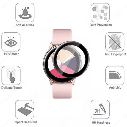 Samsung Galaxy Watch Active 2 (40mm) - Screen Protectors (Pack of 5)