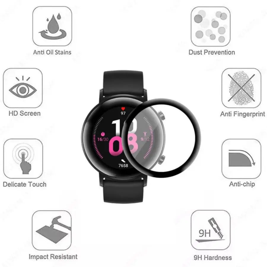 Samsung Galaxy Watch Active 2 (44mm) - Screen Protectors (Pack of 5)