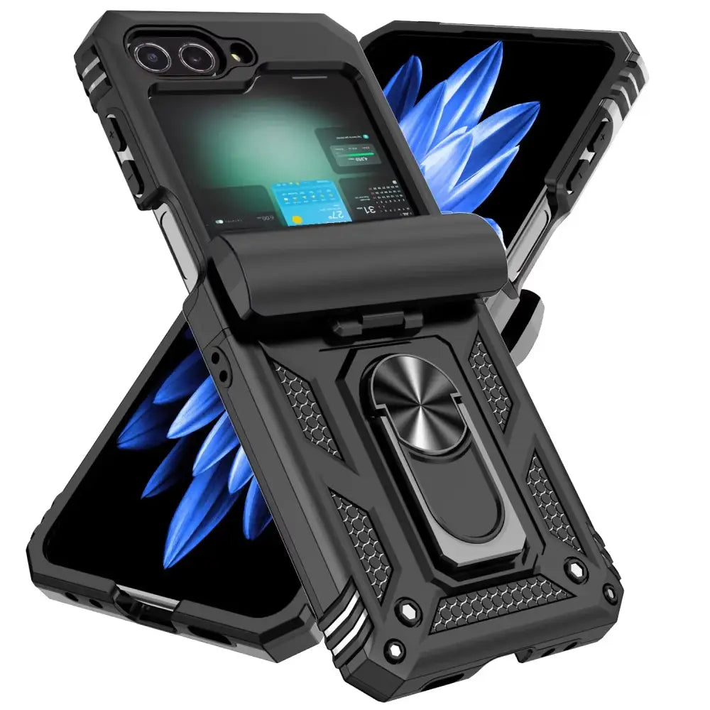 Samsung Galaxy Z Flip7 Phone Case with Ring Bracket (8 colours available)