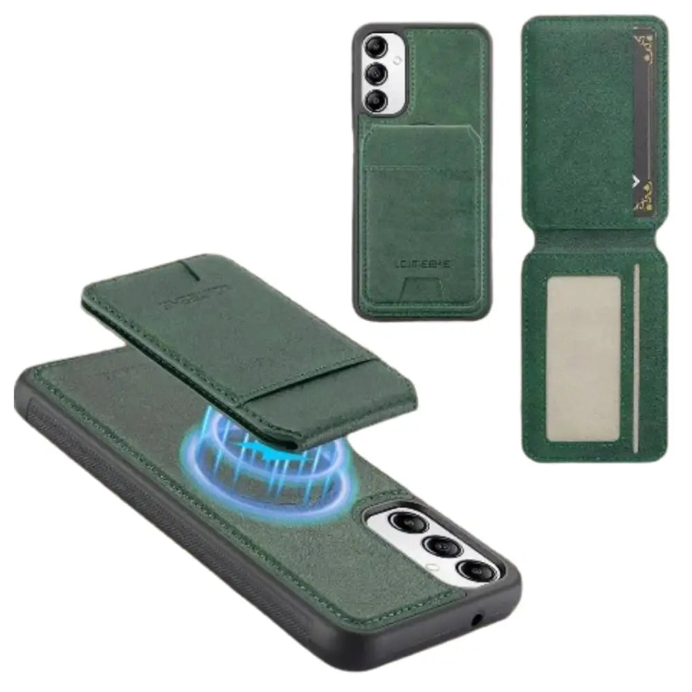 Samsung S/A Series 2-in-1 Magsafe Wallet Case (Green)