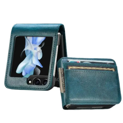 Samsung Z Flip Series Leather Bag Case