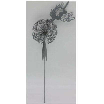 Dancing Fairy Metal Statue Garden Decoration Outdoor Pathway Decorative