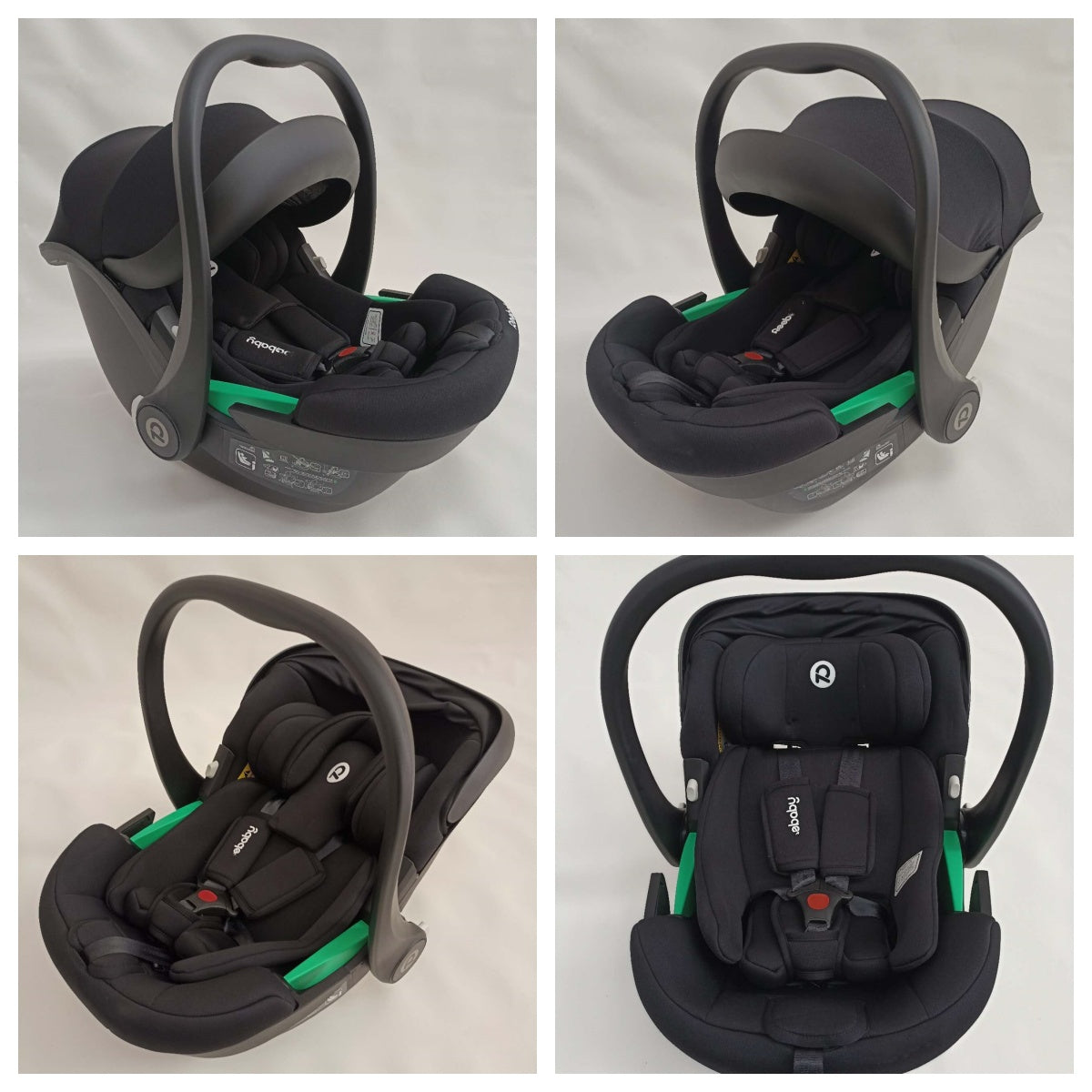 Double Pram – Luxe Twin Stroller with Double Car Seats and ISOFIX Bases
