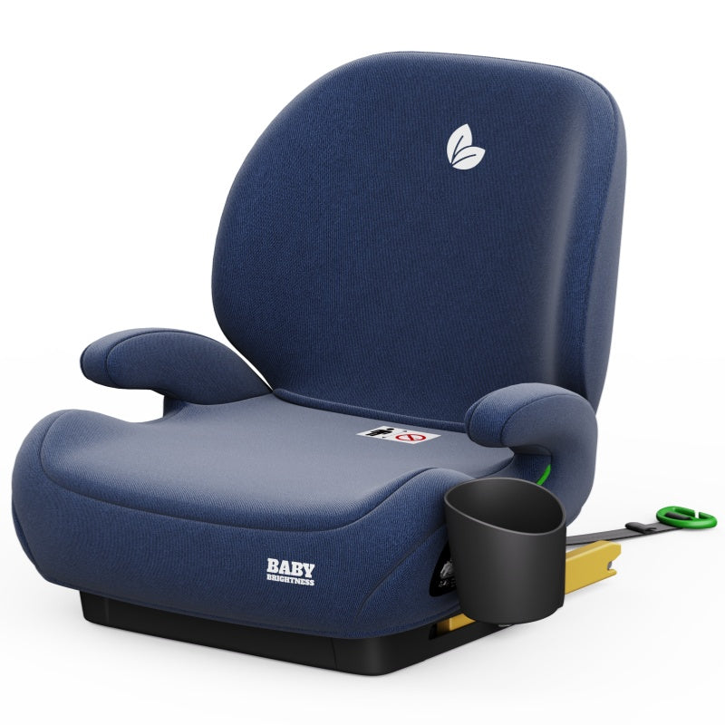 Pre-order Baby Brightness CloudLift Pro Half Booster Seat with ISOFIX and Backrest - Blue