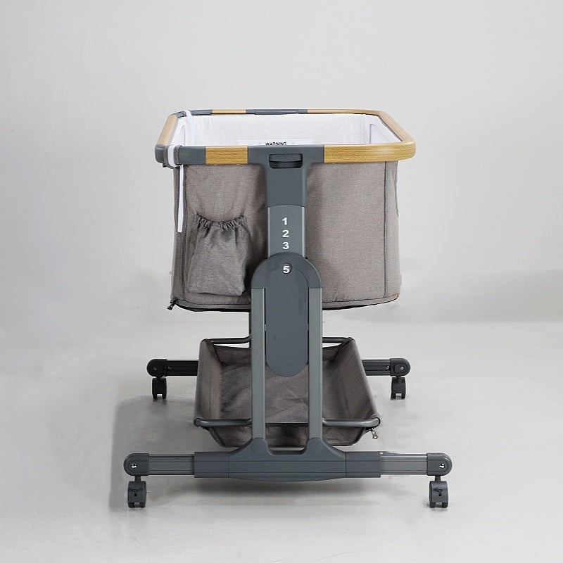 Baby Brightness Co Sleeper Bassinet Grey - image 9